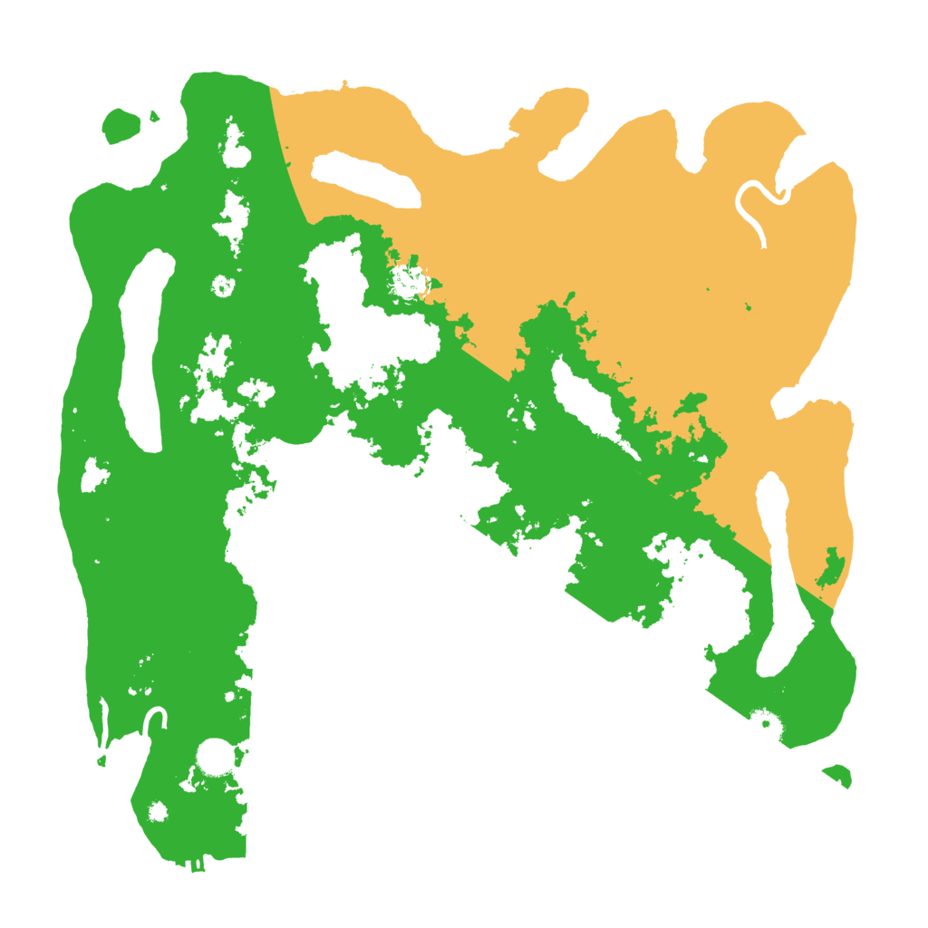 Biome Rust Map: Procedural Map, Size: 4250, Seed: 63872603