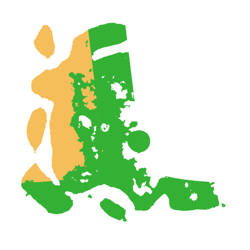 Biome Rust Map: Procedural Map, Size: 3000, Seed: 420696969