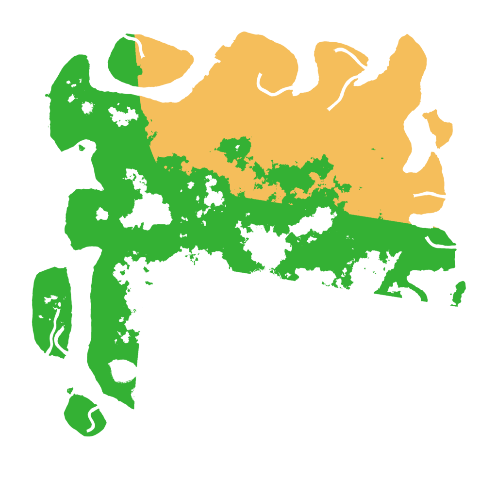 Biome Rust Map: Procedural Map, Size: 3800, Seed: 416876444