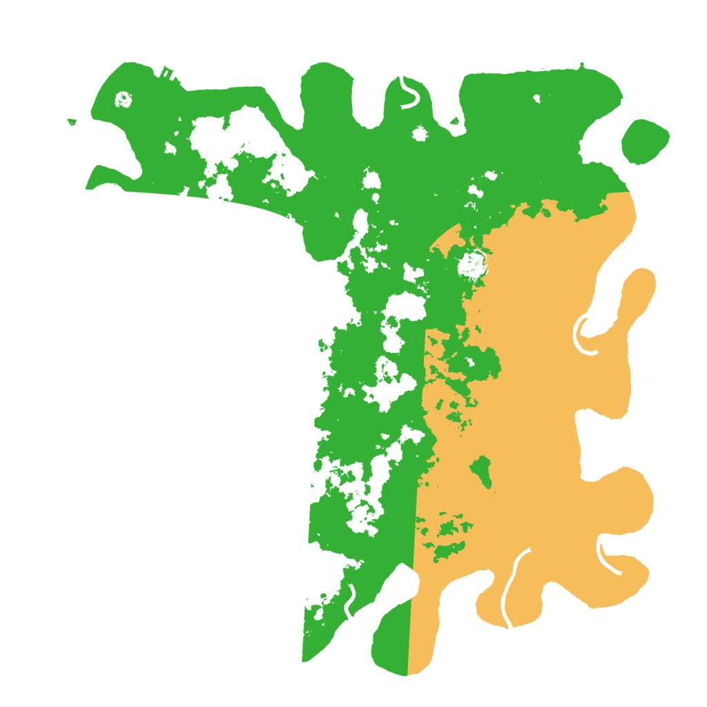 Biome Rust Map: Procedural Map, Size: 4250, Seed: 40328525