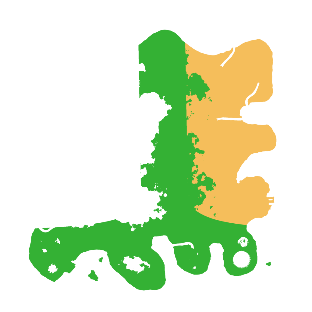 Biome Rust Map: Procedural Map, Size: 3250, Seed: 1155767271