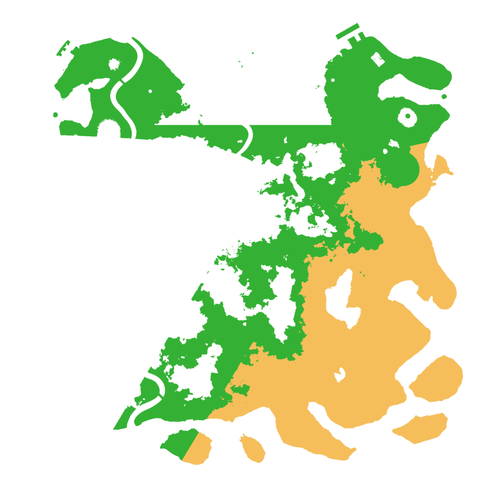 Biome Rust Map: Procedural Map, Size: 4000, Seed: 274871100