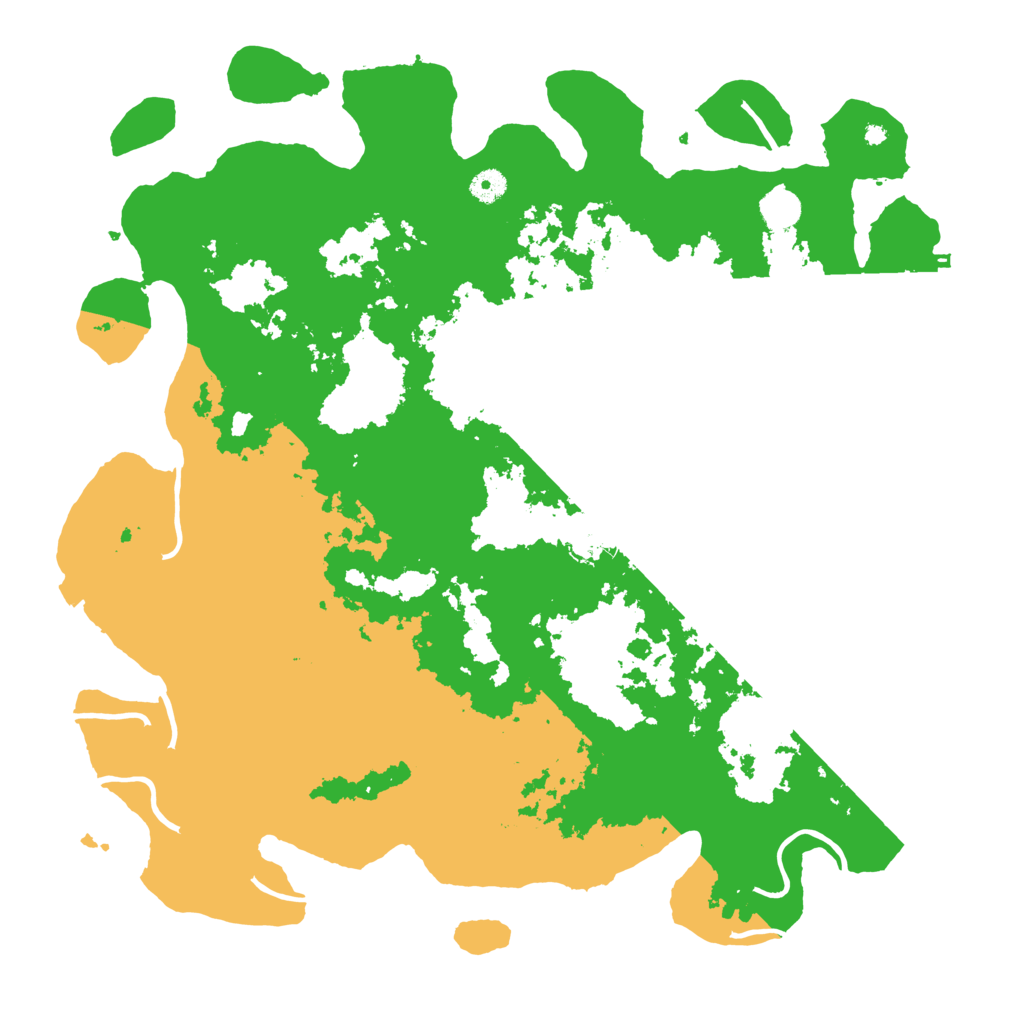 Biome Rust Map: Procedural Map, Size: 4500, Seed: 7861246