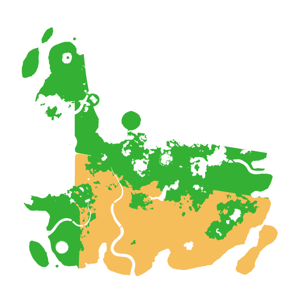 Biome Rust Map: Procedural Map, Size: 4250, Seed: 70787088
