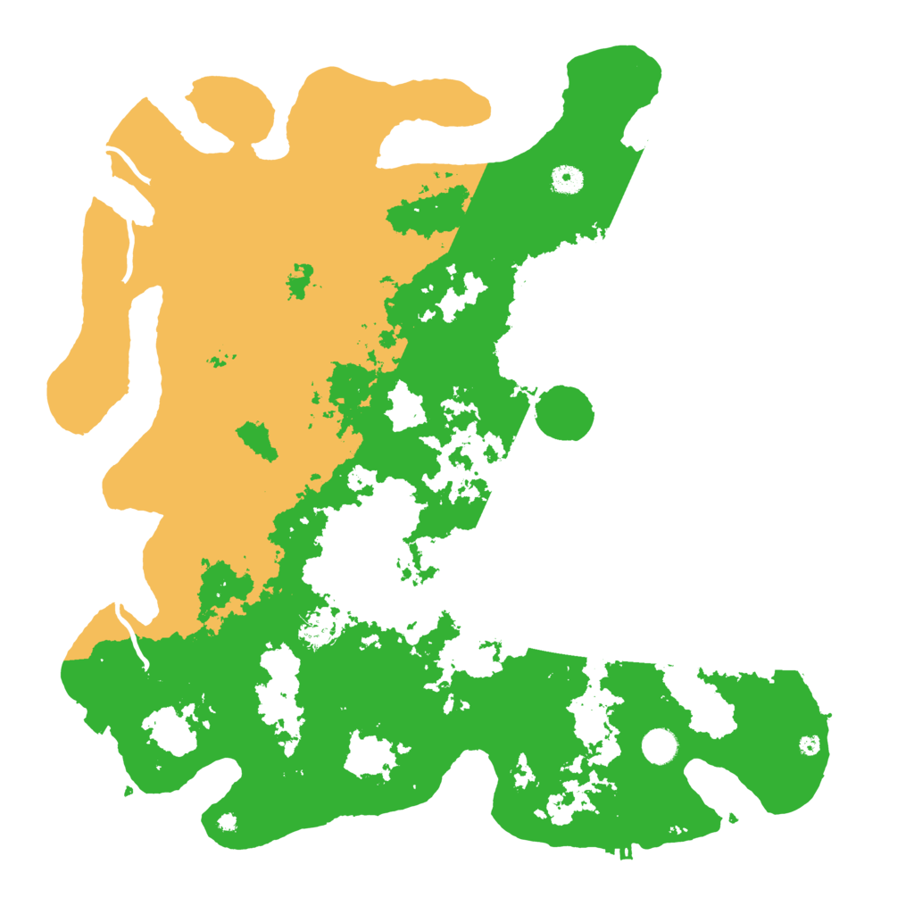 Biome Rust Map: Procedural Map, Size: 4500, Seed: 726818479