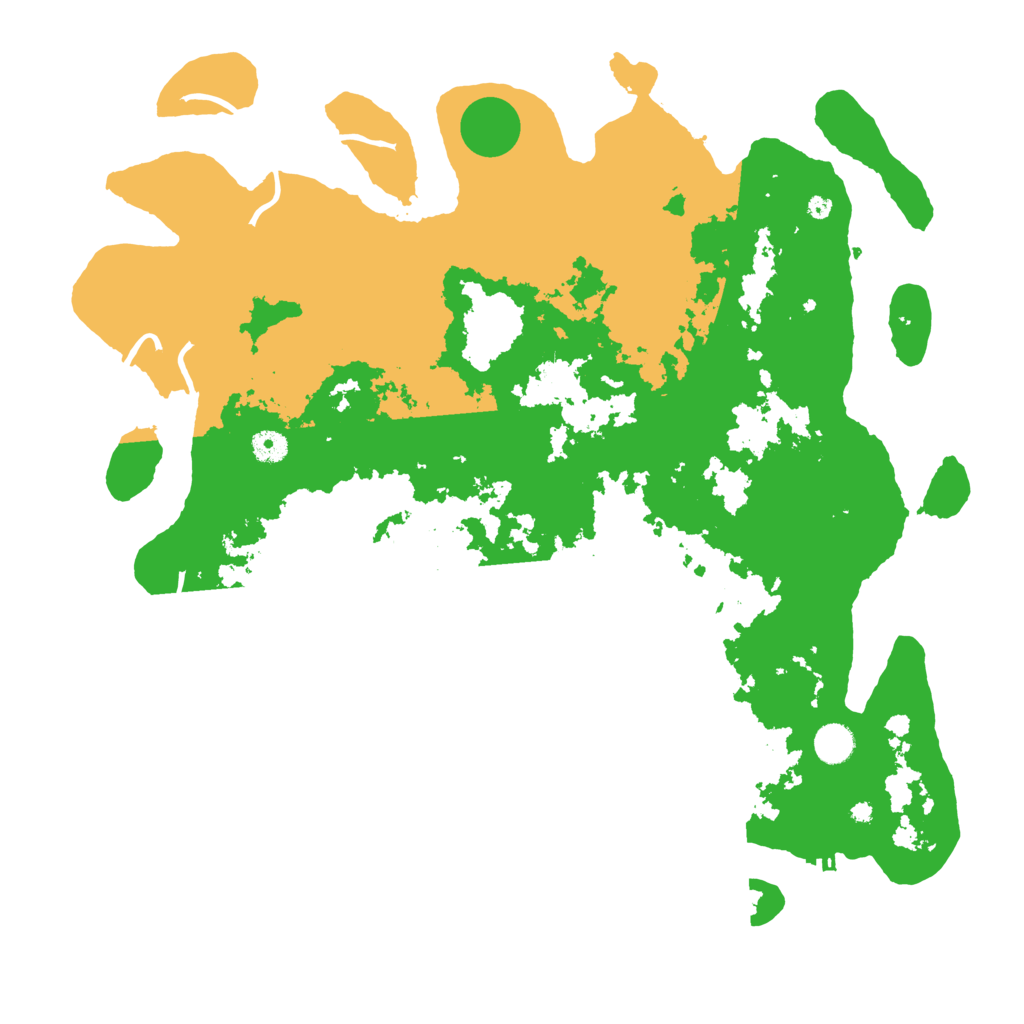 Biome Rust Map: Procedural Map, Size: 4500, Seed: 1712019675