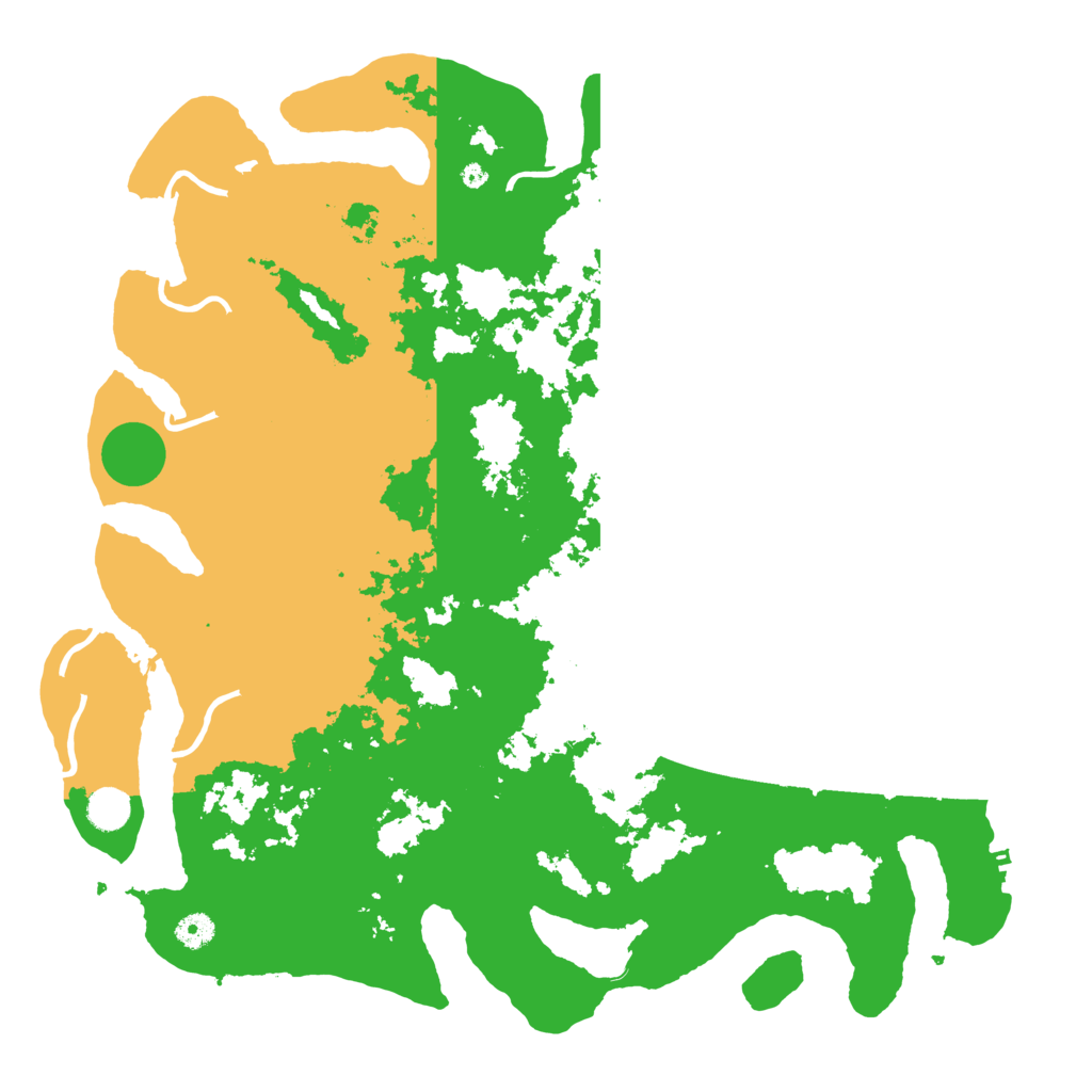 Biome Rust Map: Procedural Map, Size: 4500, Seed: 287288835