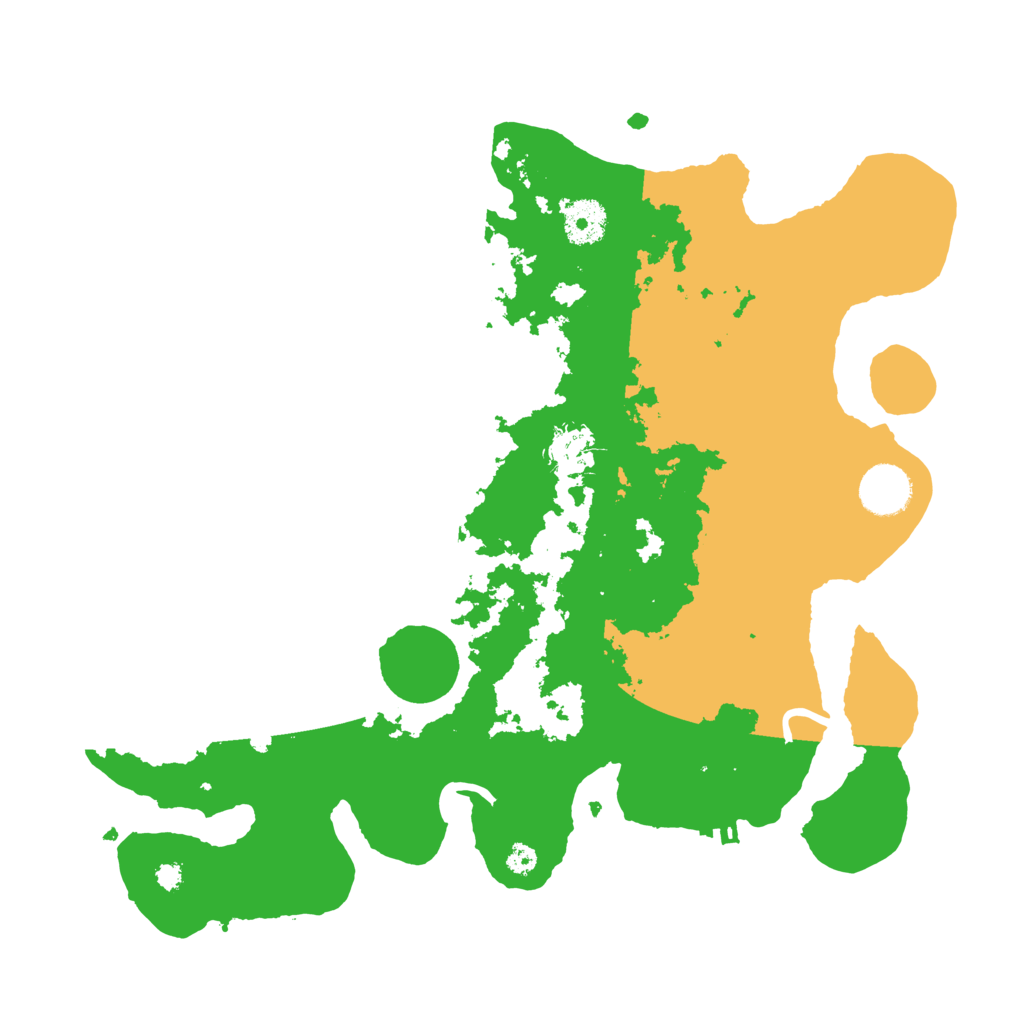 Biome Rust Map: Procedural Map, Size: 3500, Seed: 1664743035