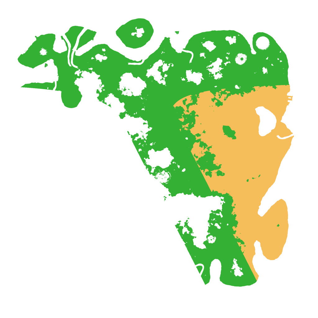 Biome Rust Map: Procedural Map, Size: 4250, Seed: 1245344376