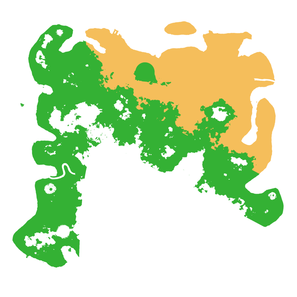 Biome Rust Map: Procedural Map, Size: 4100, Seed: 85332