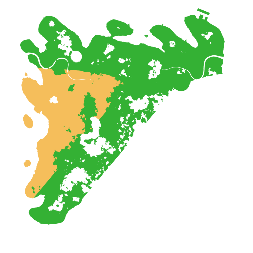 Biome Rust Map: Procedural Map, Size: 4000, Seed: 67513