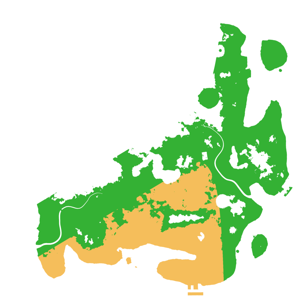Biome Rust Map: Procedural Map, Size: 4000, Seed: 840948531