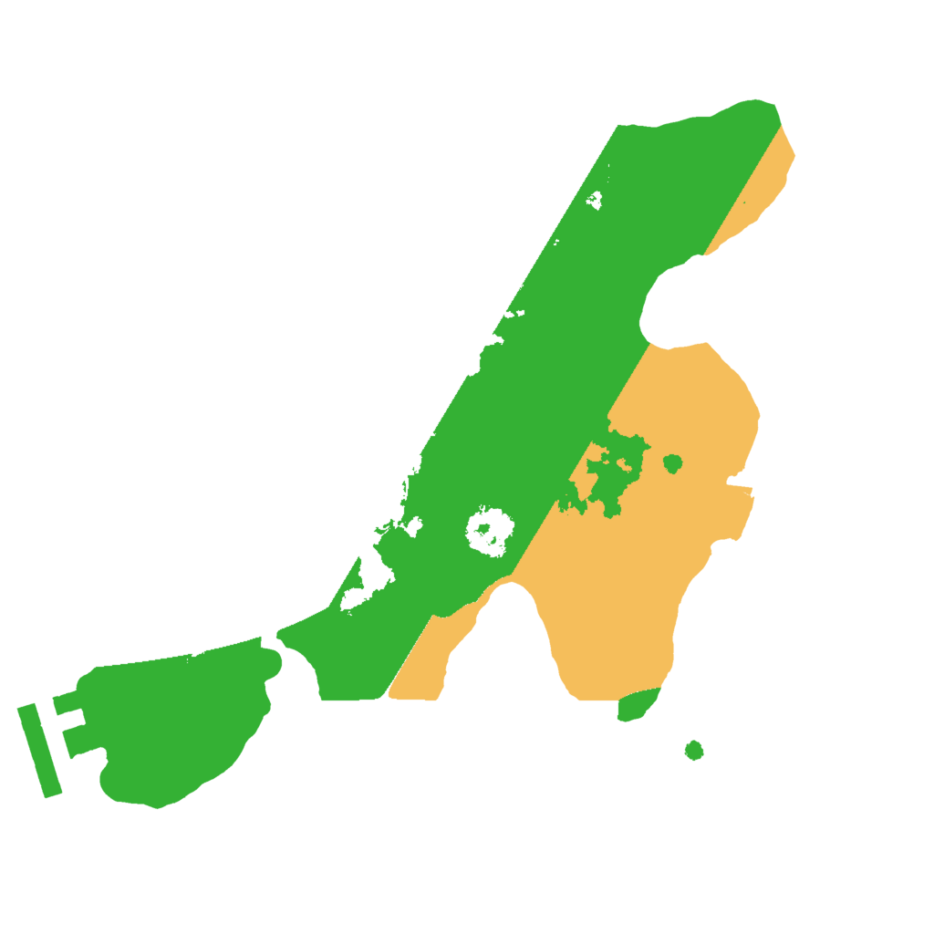 Biome Rust Map: Procedural Map, Size: 2000, Seed: 2045074335