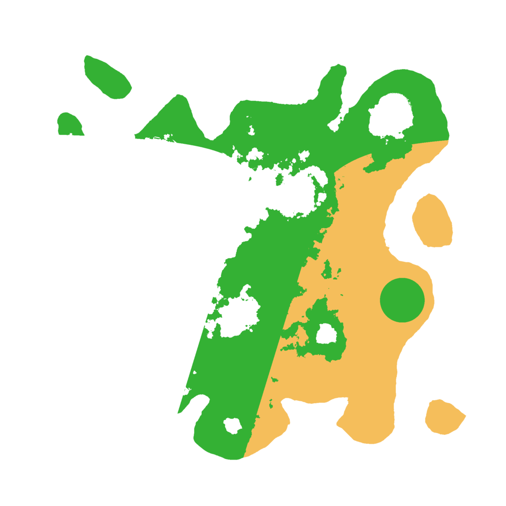 Biome Rust Map: Barren, Size: 3000, Seed: 30103