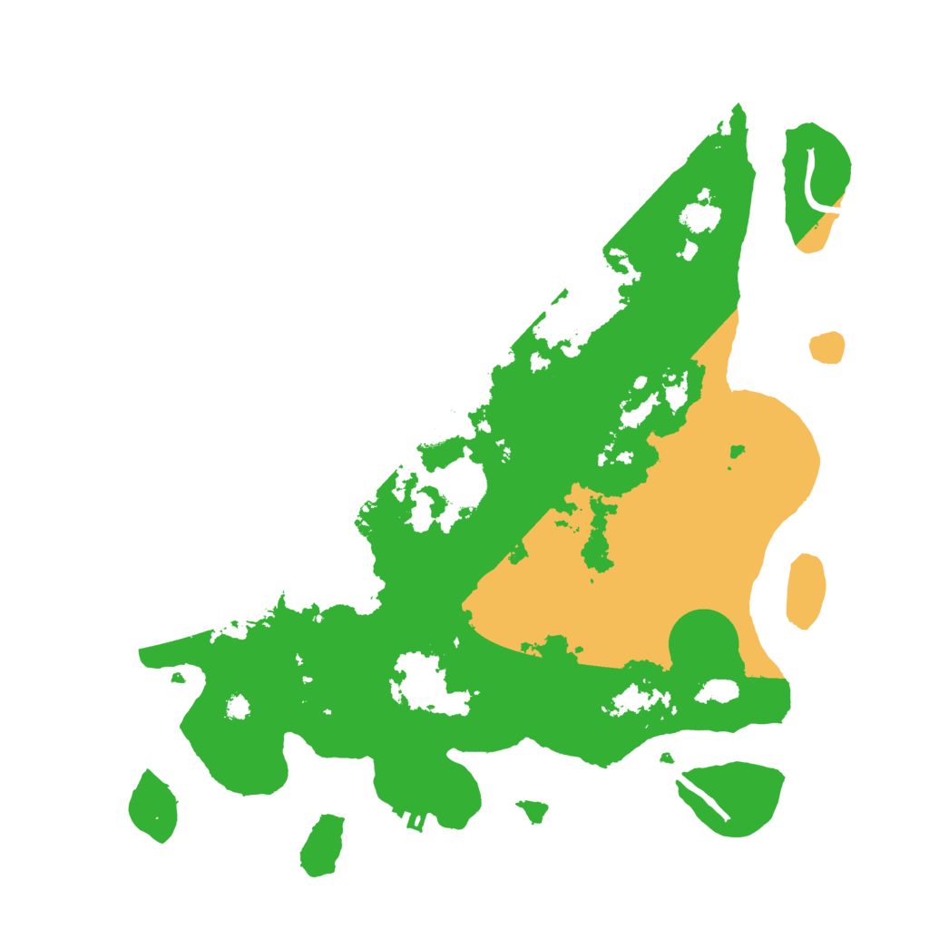 Biome Rust Map: Procedural Map, Size: 3500, Seed: 1802827487