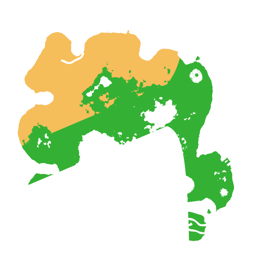 Biome Rust Map: Procedural Map, Size: 3000, Seed: 1582049458