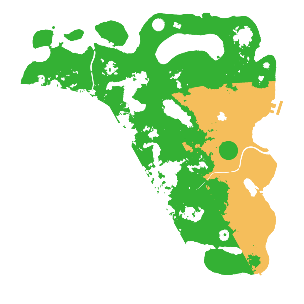 Biome Rust Map: Procedural Map, Size: 4250, Seed: 931153772