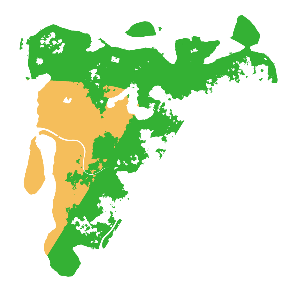Biome Rust Map: Procedural Map, Size: 4000, Seed: 937869505