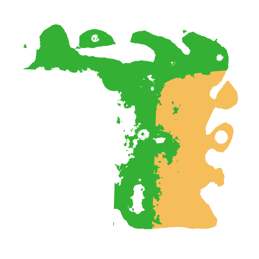 Biome Rust Map: Procedural Map, Size: 3500, Seed: 1032342803