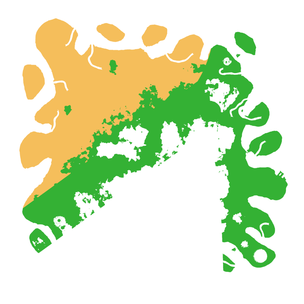 Biome Rust Map: Procedural Map, Size: 4000, Seed: 622128570