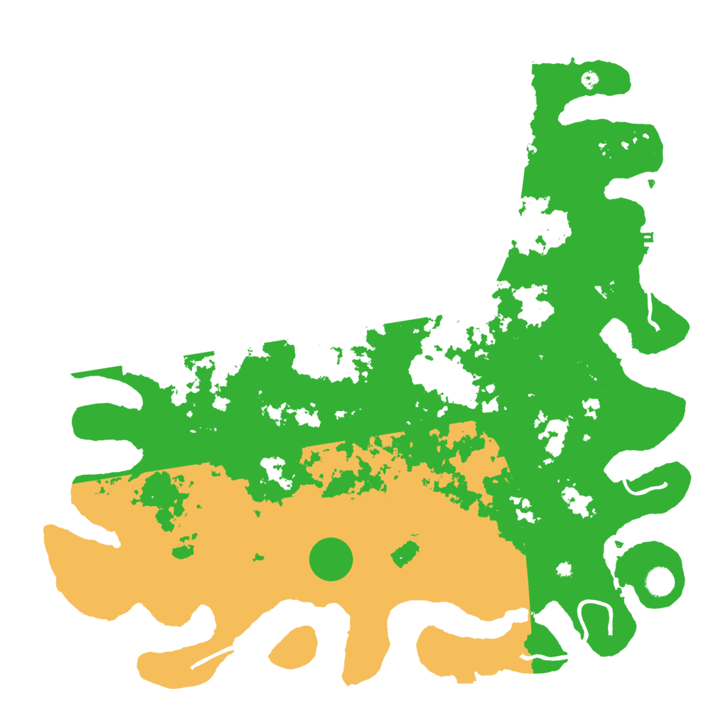 Biome Rust Map: Procedural Map, Size: 4417, Seed: 468812615