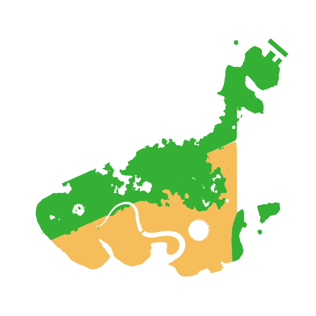 Biome Rust Map: Procedural Map, Size: 2700, Seed: 1679