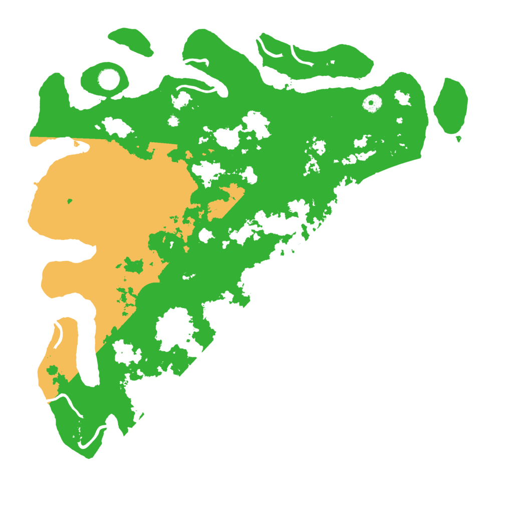 Biome Rust Map: Procedural Map, Size: 4250, Seed: 821147206