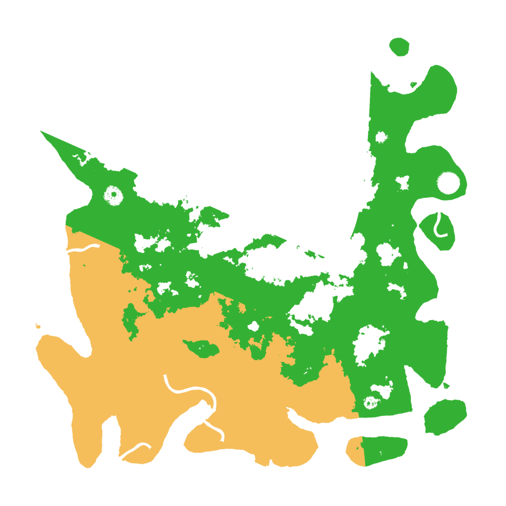 Biome Rust Map: Procedural Map, Size: 4000, Seed: 272111