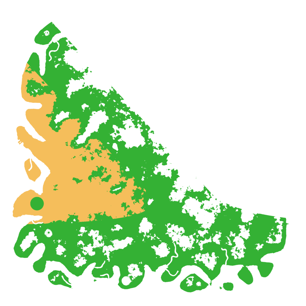 Biome Rust Map: Procedural Map, Size: 6000, Seed: 11241989