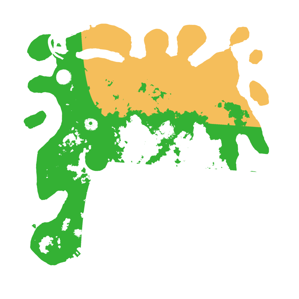 Biome Rust Map: Procedural Map, Size: 3500, Seed: 1597544054