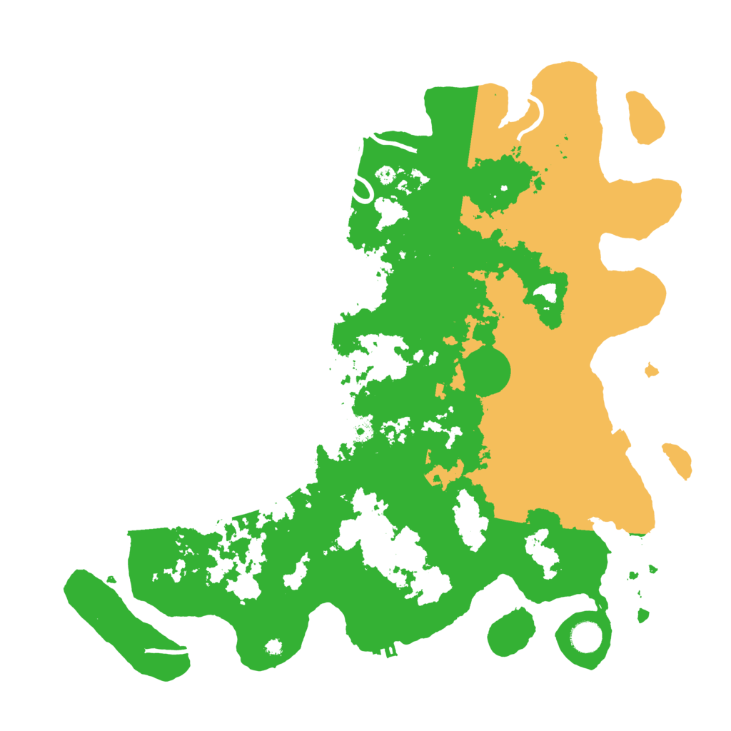 Biome Rust Map: Procedural Map, Size: 4100, Seed: 511998466