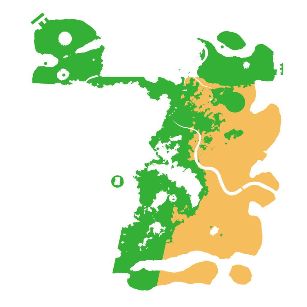 Biome Rust Map: Procedural Map, Size: 4000, Seed: 997080