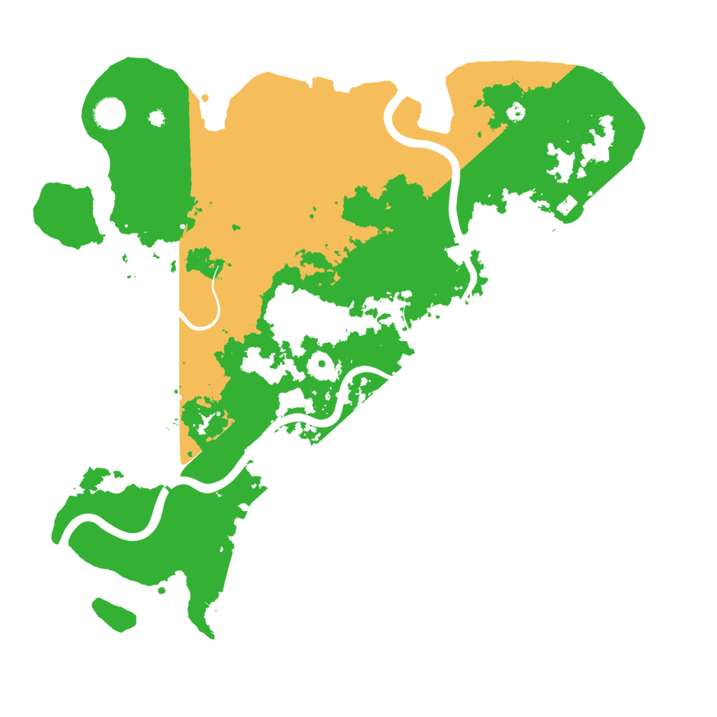 Biome Rust Map: Procedural Map, Size: 3950, Seed: 626508644