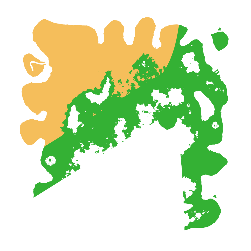 Biome Rust Map: Procedural Map, Size: 3850, Seed: 734030
