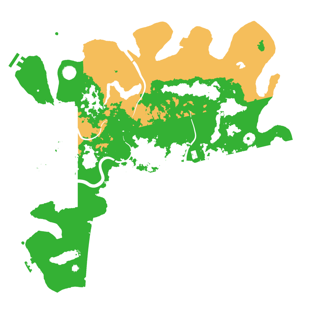 Biome Rust Map: Procedural Map, Size: 4000, Seed: 723788