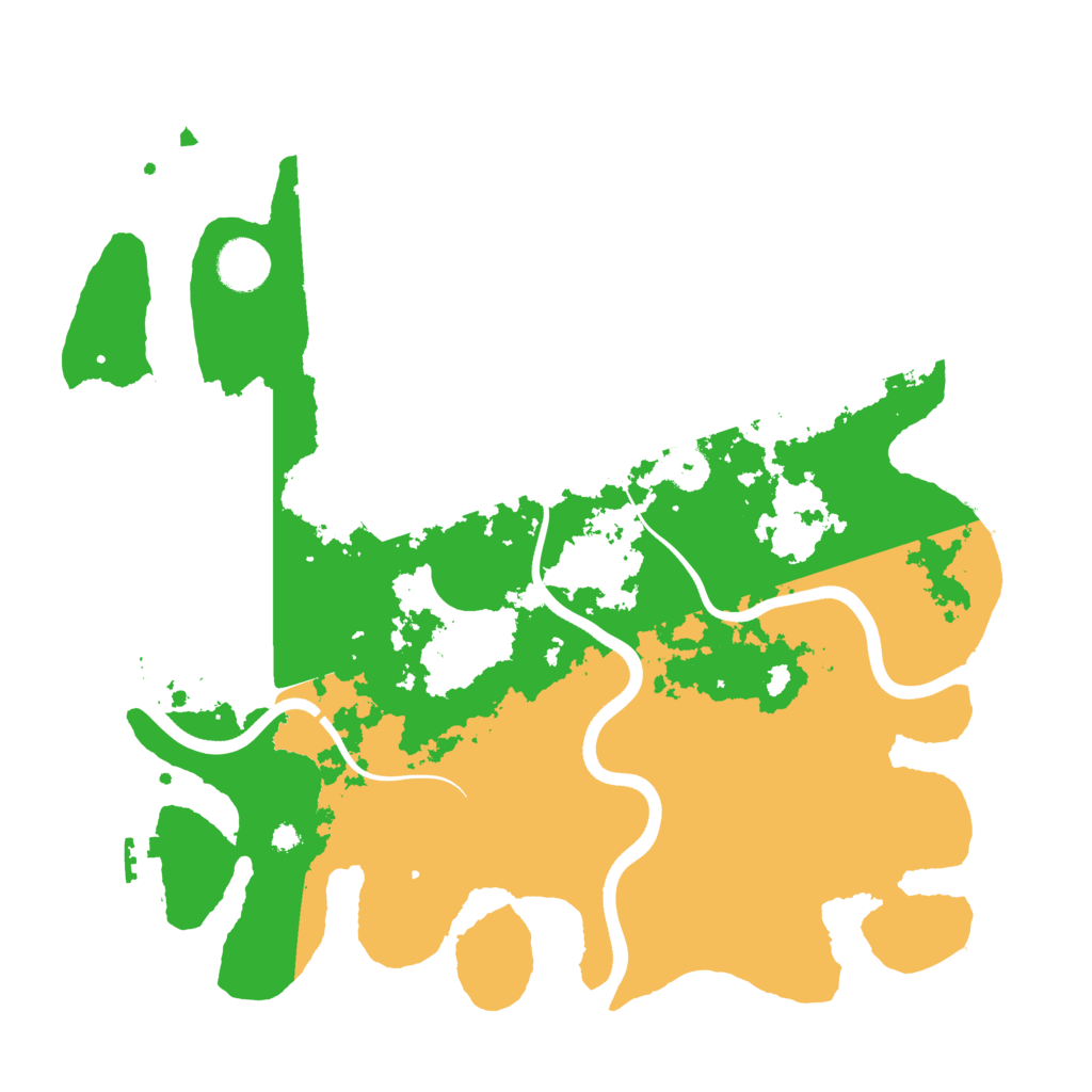 Biome Rust Map: Procedural Map, Size: 3700, Seed: 1606704820