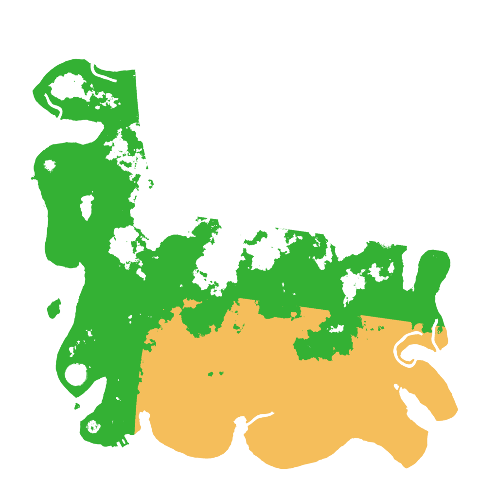 Biome Rust Map: Procedural Map, Size: 4000, Seed: 4222