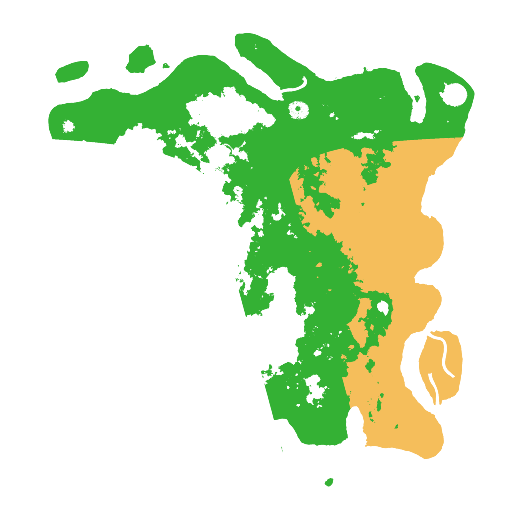 Biome Rust Map: Procedural Map, Size: 4000, Seed: 820134