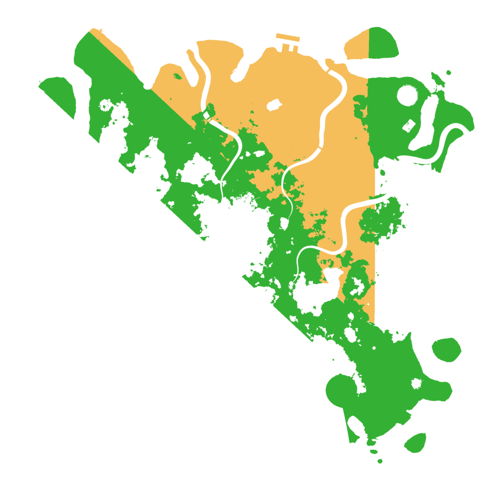Biome Rust Map: Procedural Map, Size: 4250, Seed: 221766