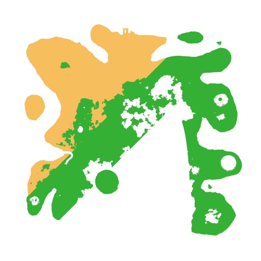 Biome Rust Map: Procedural Map, Size: 3000, Seed: 15641002