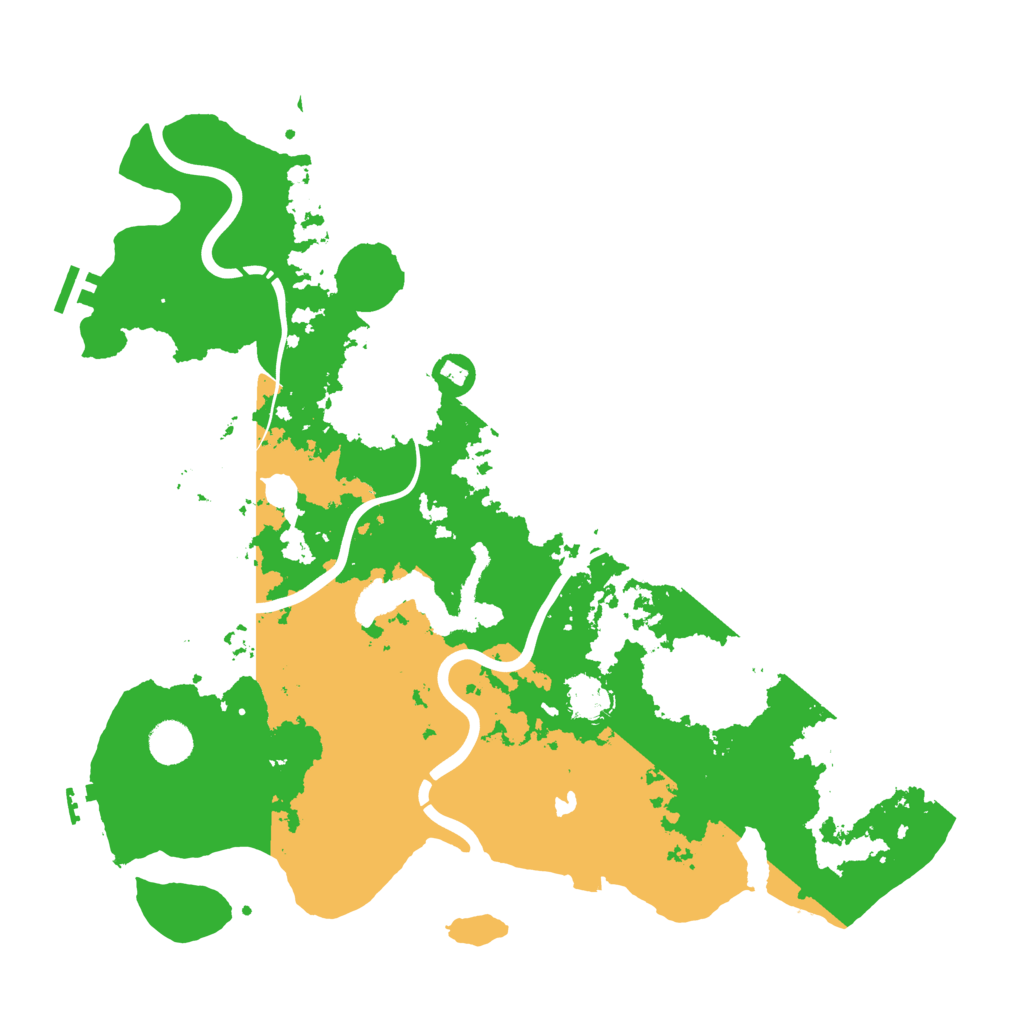 Biome Rust Map: Procedural Map, Size: 4250, Seed: 608608667