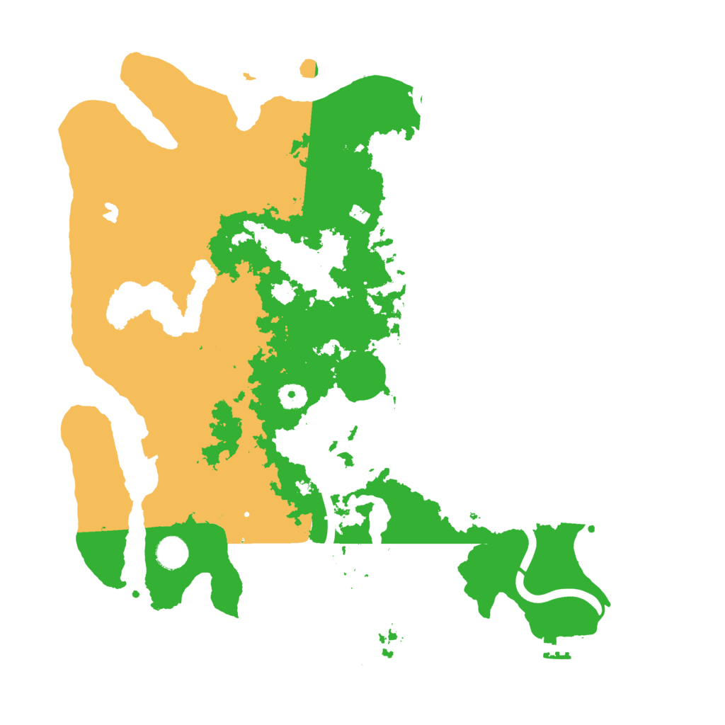 Biome Rust Map: Procedural Map, Size: 4000, Seed: 948645