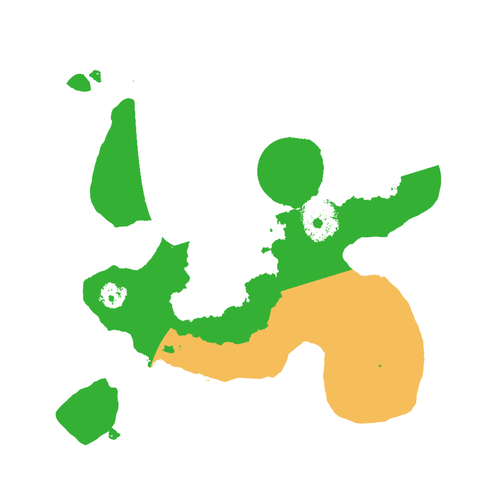 Biome Rust Map: Procedural Map, Size: 2000, Seed: 193