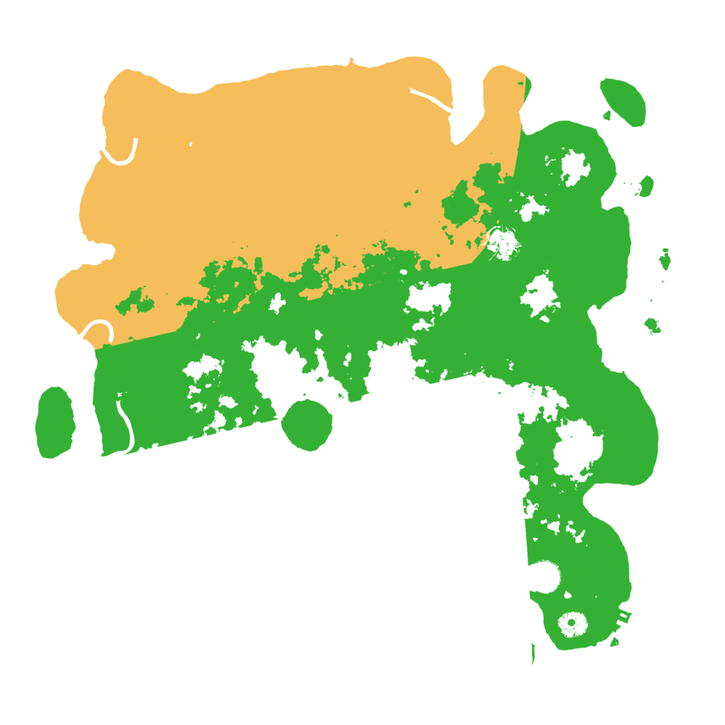 Biome Rust Map: Procedural Map, Size: 4000, Seed: 877008