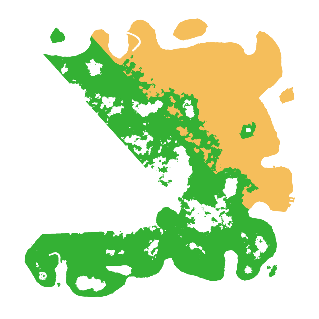 Biome Rust Map: Procedural Map, Size: 4000, Seed: 179555