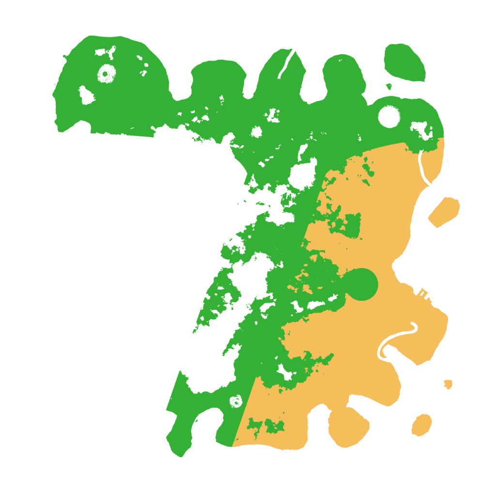 Biome Rust Map: Procedural Map, Size: 4000, Seed: 361309