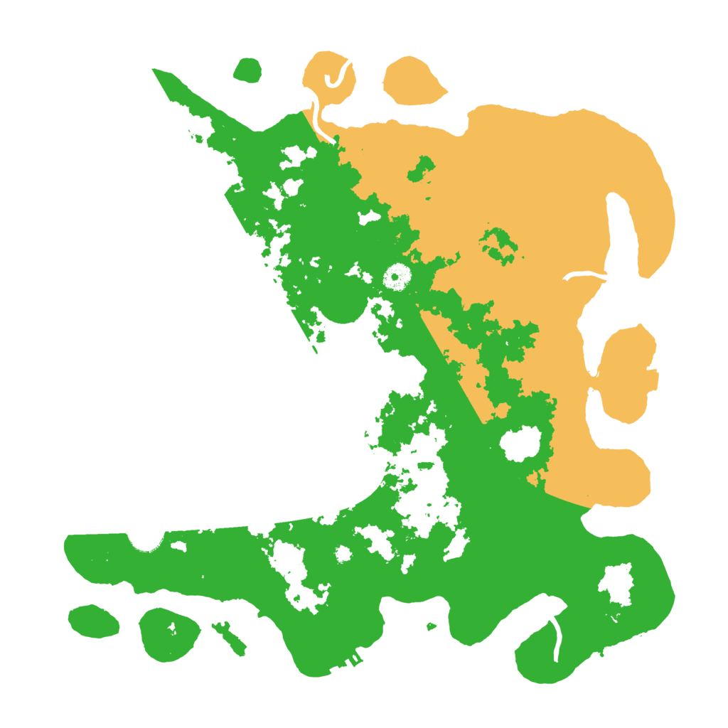 Biome Rust Map: Procedural Map, Size: 4000, Seed: 541772