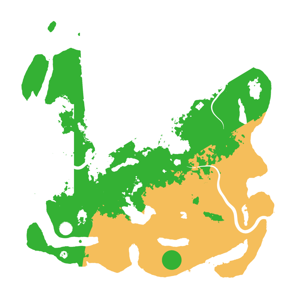 Biome Rust Map: Procedural Map, Size: 4000, Seed: 935349