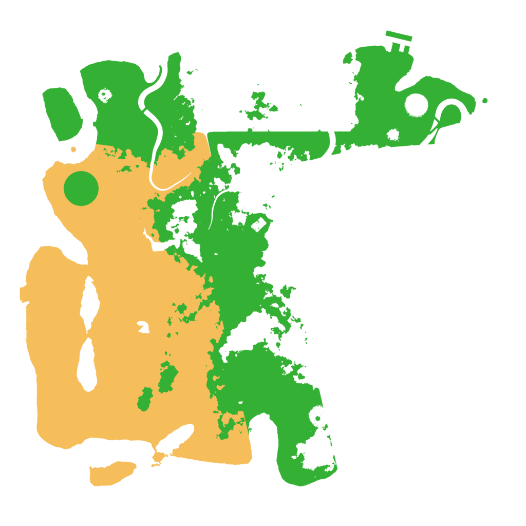 Biome Rust Map: Procedural Map, Size: 4000, Seed: 77582