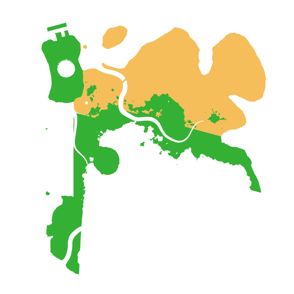 Biome Rust Map: Procedural Map, Size: 3000, Seed: 1641891527